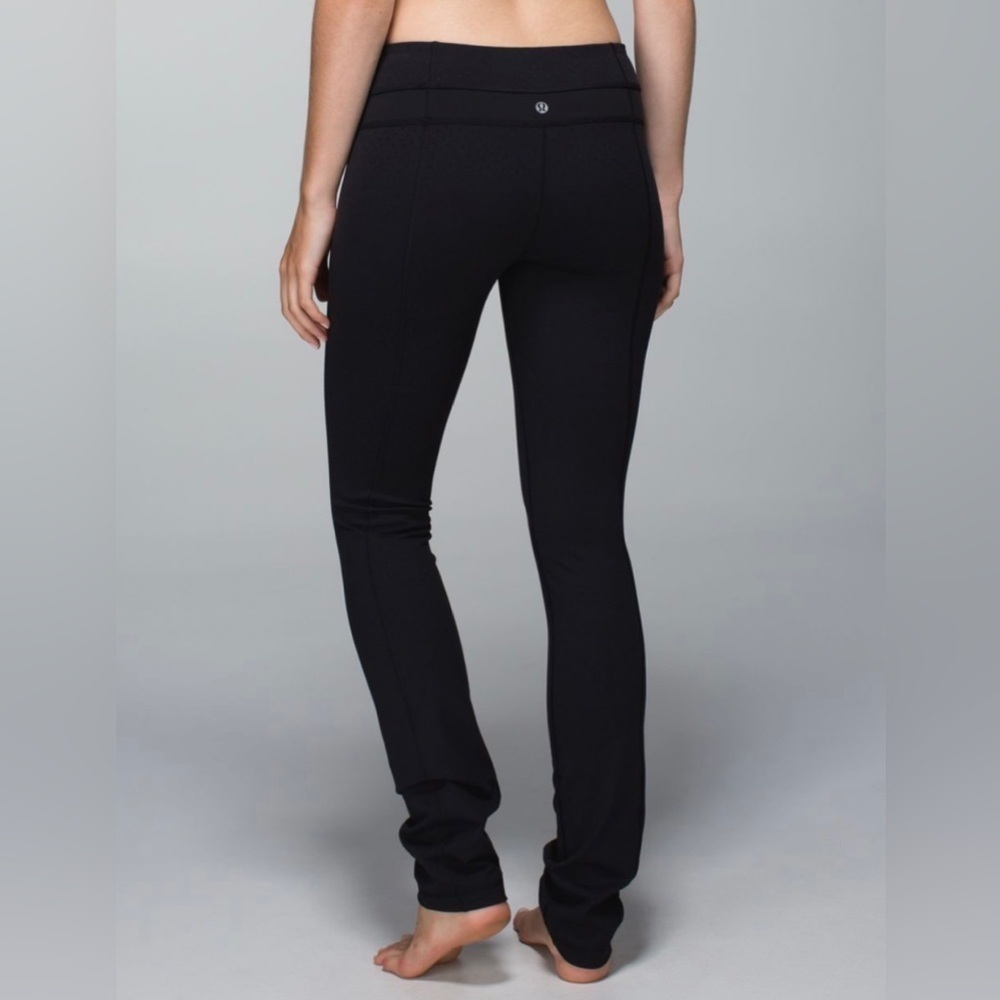 Lululemon - Skinny Groove Pant *Full-On Luon (RARE)